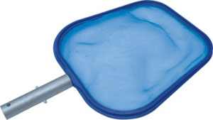 Swimming Pool Leaf Skimmers blue anodized handle