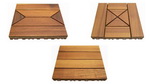 Solid Teak wood decking