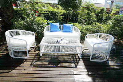 Garden outdoor pool lounge set