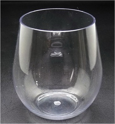 540ml - 18.2 oz polycarbonate stemless Wine glasses