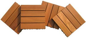 Balau wood deck