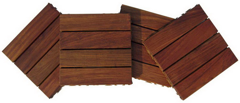 Jatoba wood deck