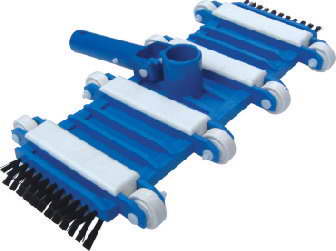 Pool Vacuum Head with side brush
