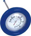 Large floating round thermometer