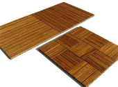 Strand Woven Bamboo wood deck