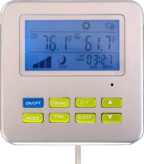 Swimming pool Heat pump control panel
