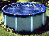 Round pool cover above ground 18'