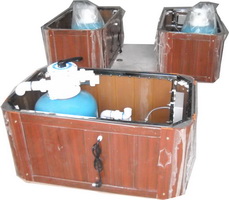 Sand Filter for commercial use spa