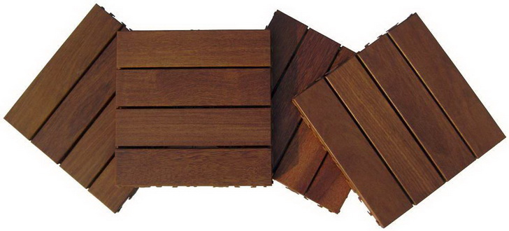 Sucupira wood deck