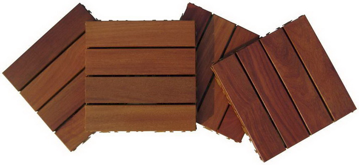 Cumaru wood deck