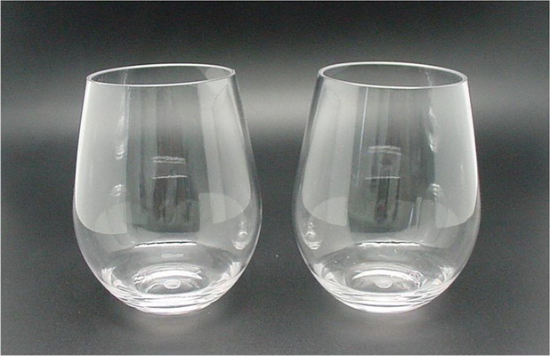 588ml - 19.8 oz polycarbonate stemless Wine glass