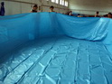 Swimming pool liner 8 x 4 meters 0.9mm thickness