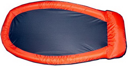 Mesh Lounge Swimming Pool Floating Inflatable Float Chairs Red