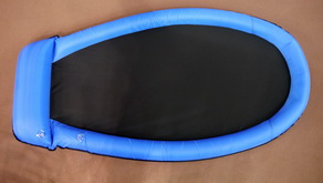 Mesh Lounge inflatable float chair Blue